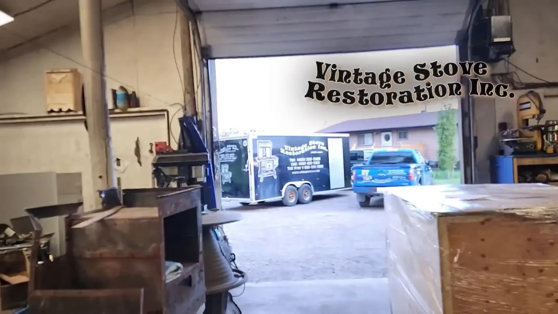 Visiting vintage stove restoration inc.