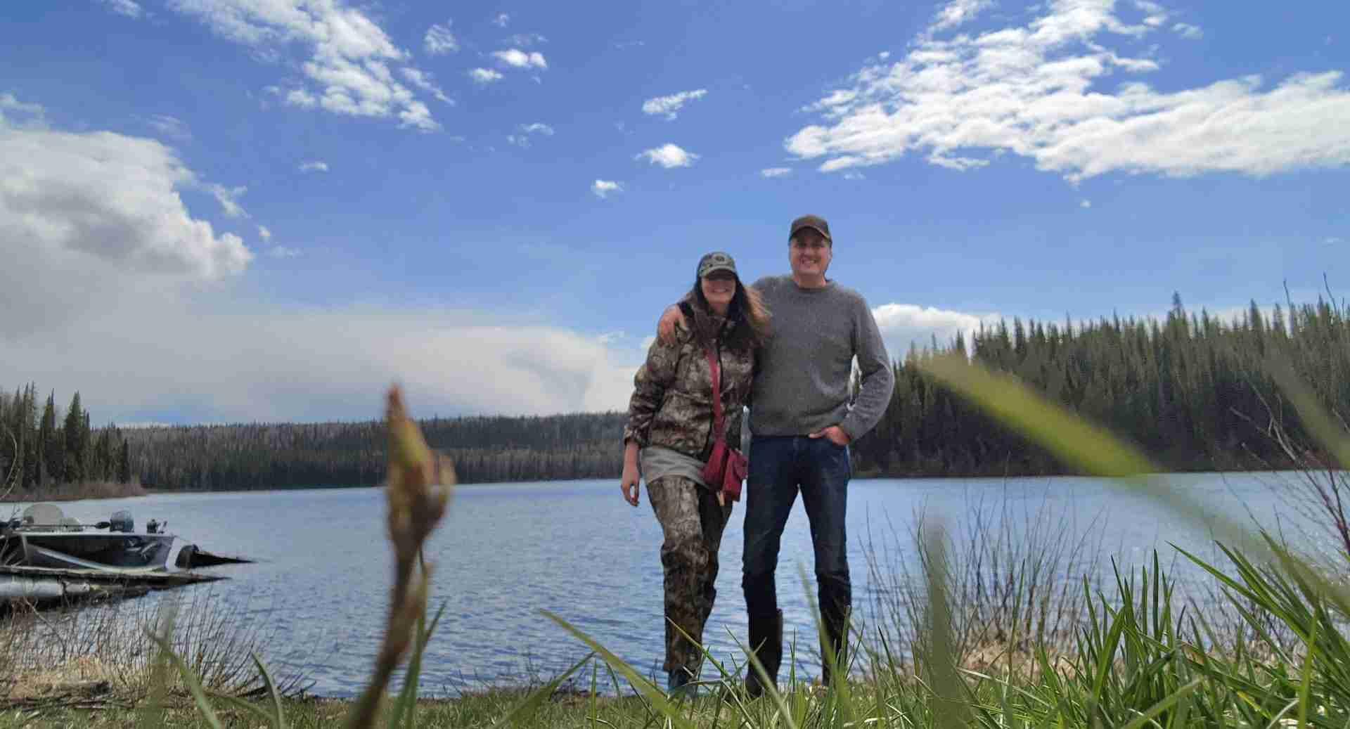 About Us 1 Day one at the shore across from the island - my wild holm - off grid wilderness living on a private island