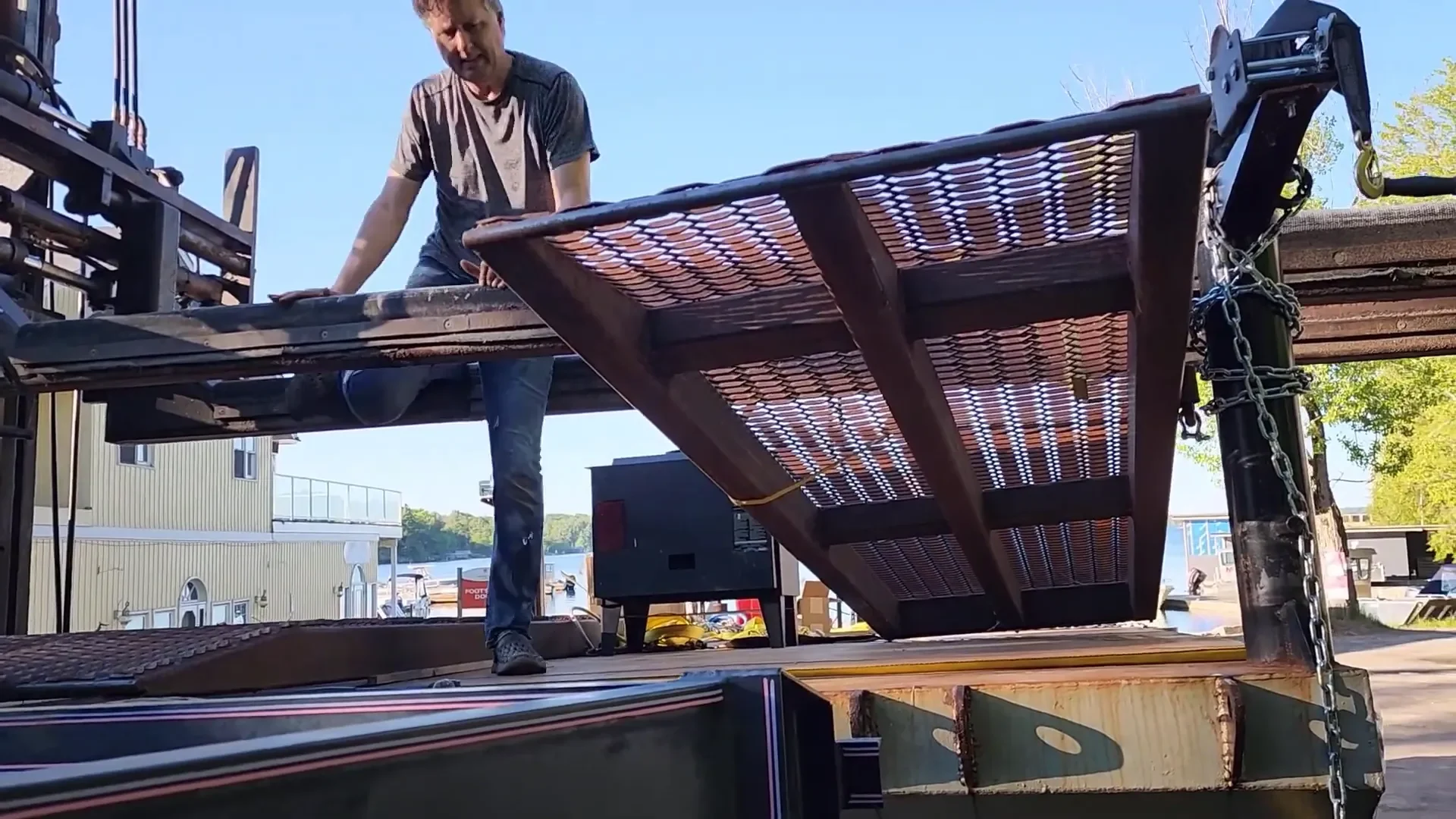 Taking down the ramps
