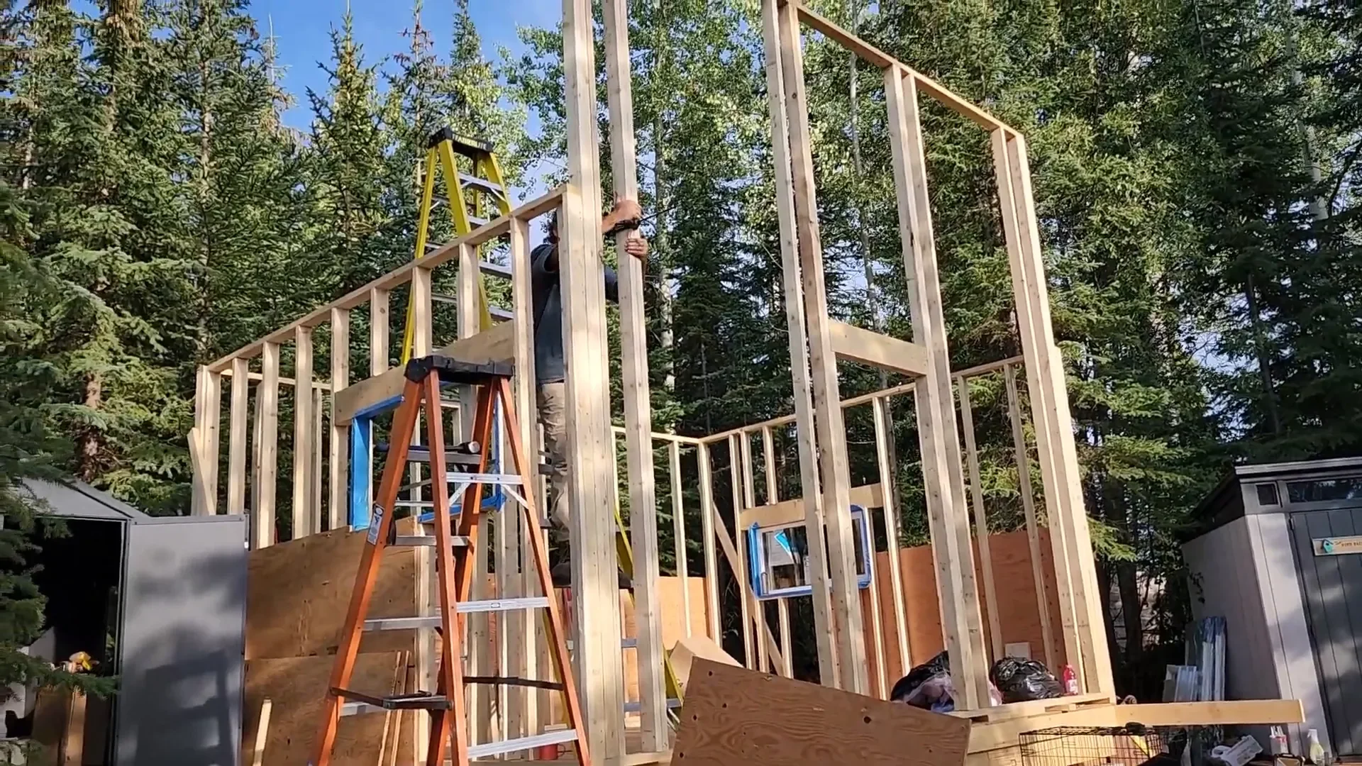 Can this woman operate heavy equipment s1 ep24 6 - my wild holm - off grid wilderness living on a private island