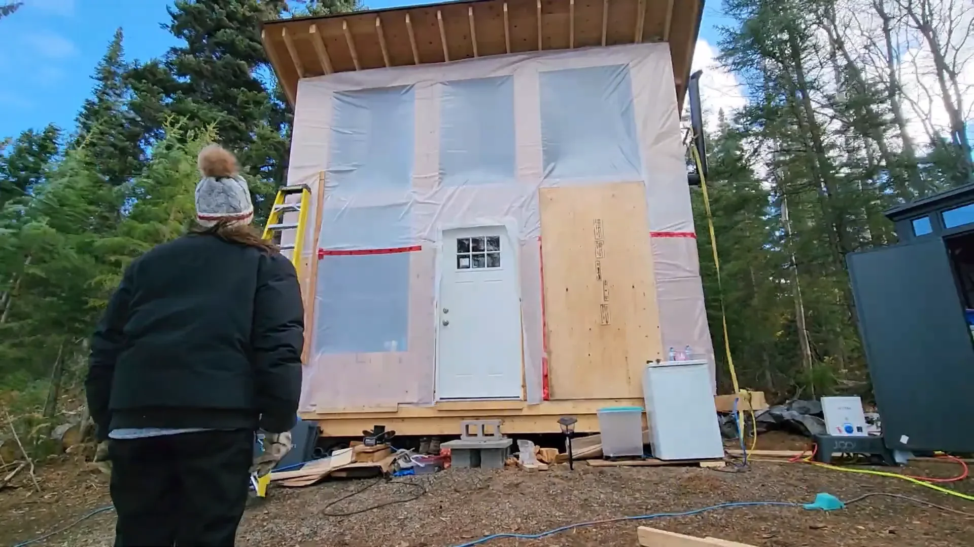 We Put a Tin Roof on Our Tiny Cabin | S1 Ep30 7 Wrapping up the season