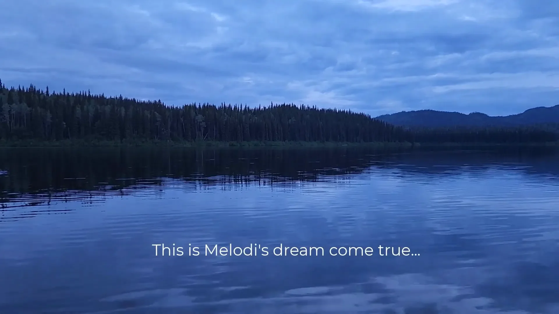Sleeping in outhouse - melodi's dream cabin