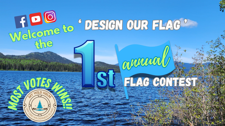 Flag Contest 1 2024 my wild holm flag contest - banner