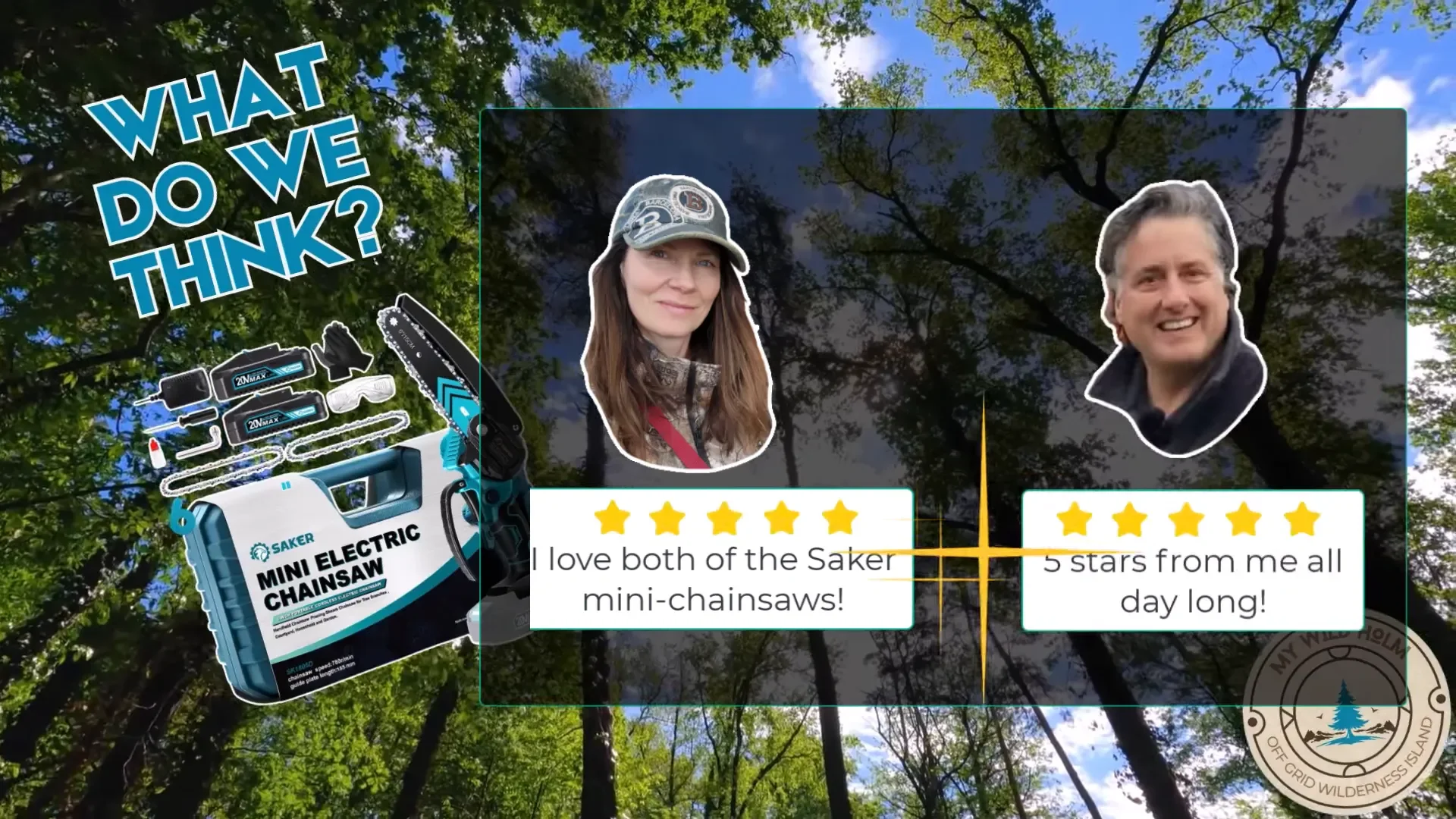 Mini Cordless Chainsaw Review: The 6-Inch Saker Battery Powered Chainsaw 5 Final thoughts on the saker mini chainsaw