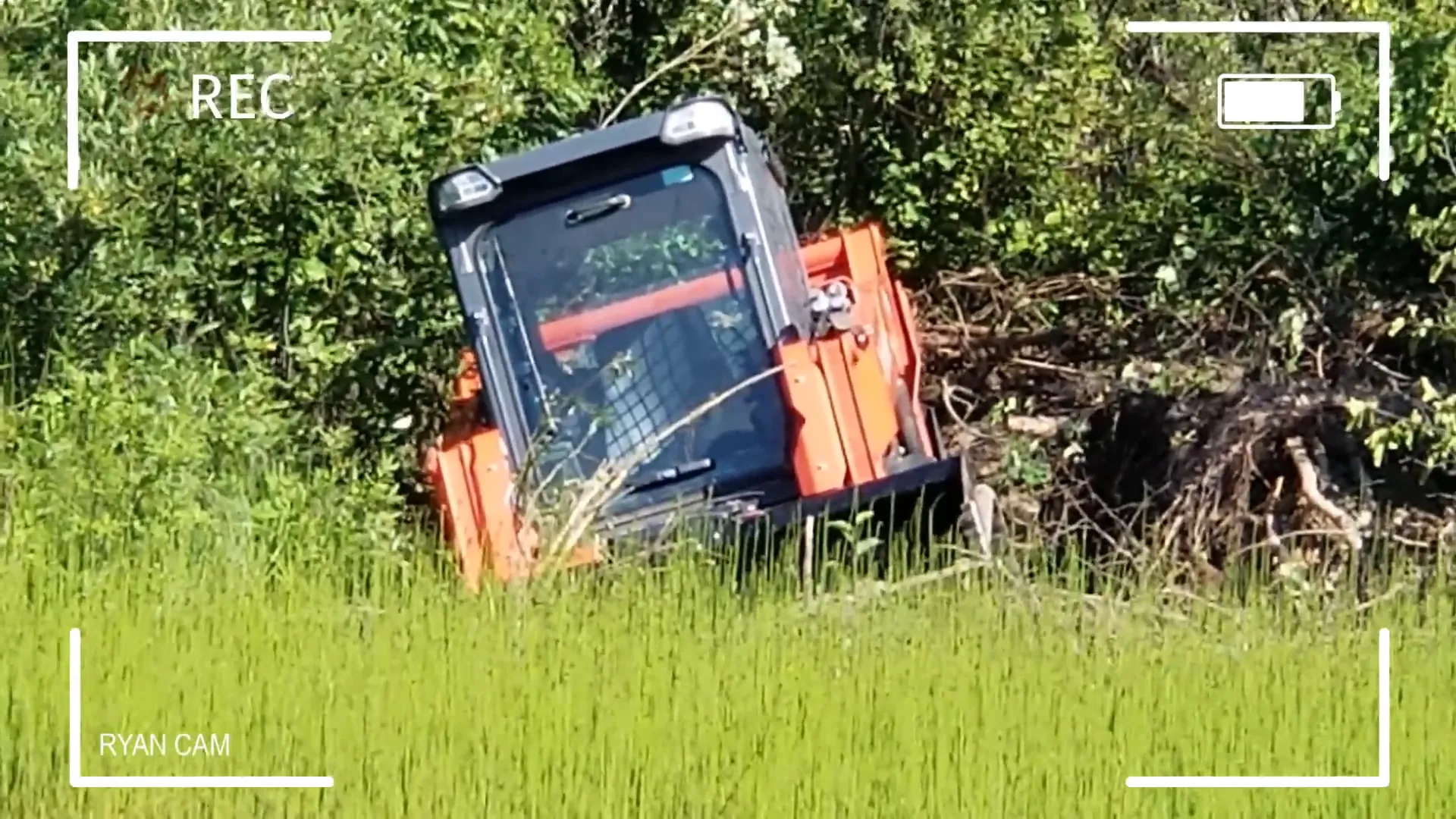 This is Our Toughest Task So Far - Will We Succeed? - S2 Ep26 1 Our toughest task so far - a kubota track loader listing badly as it is sinking in the mud on the shore of a lake