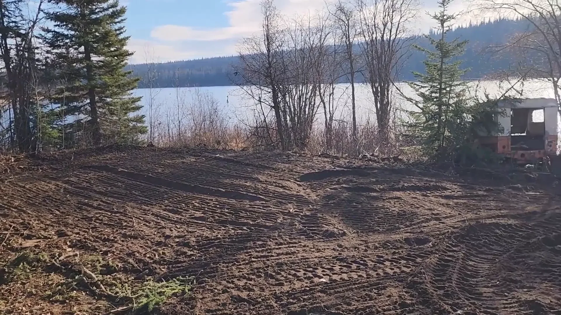 Off Grid Life: Racing Against Winter to Leave Our Remote Island Before Freeze-Up - S2 Ep49 6 Assessing the space for future building plans