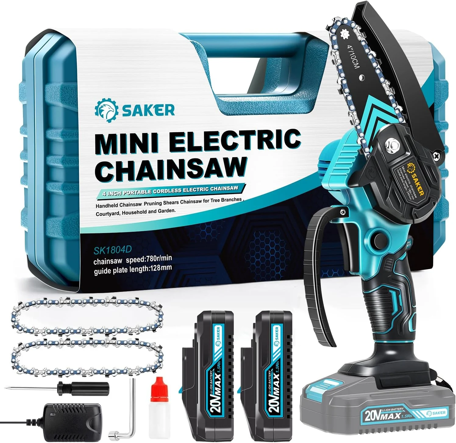 Favorite things 4″ saker mini chainsaw - my wild holm - off grid wilderness living on a private island