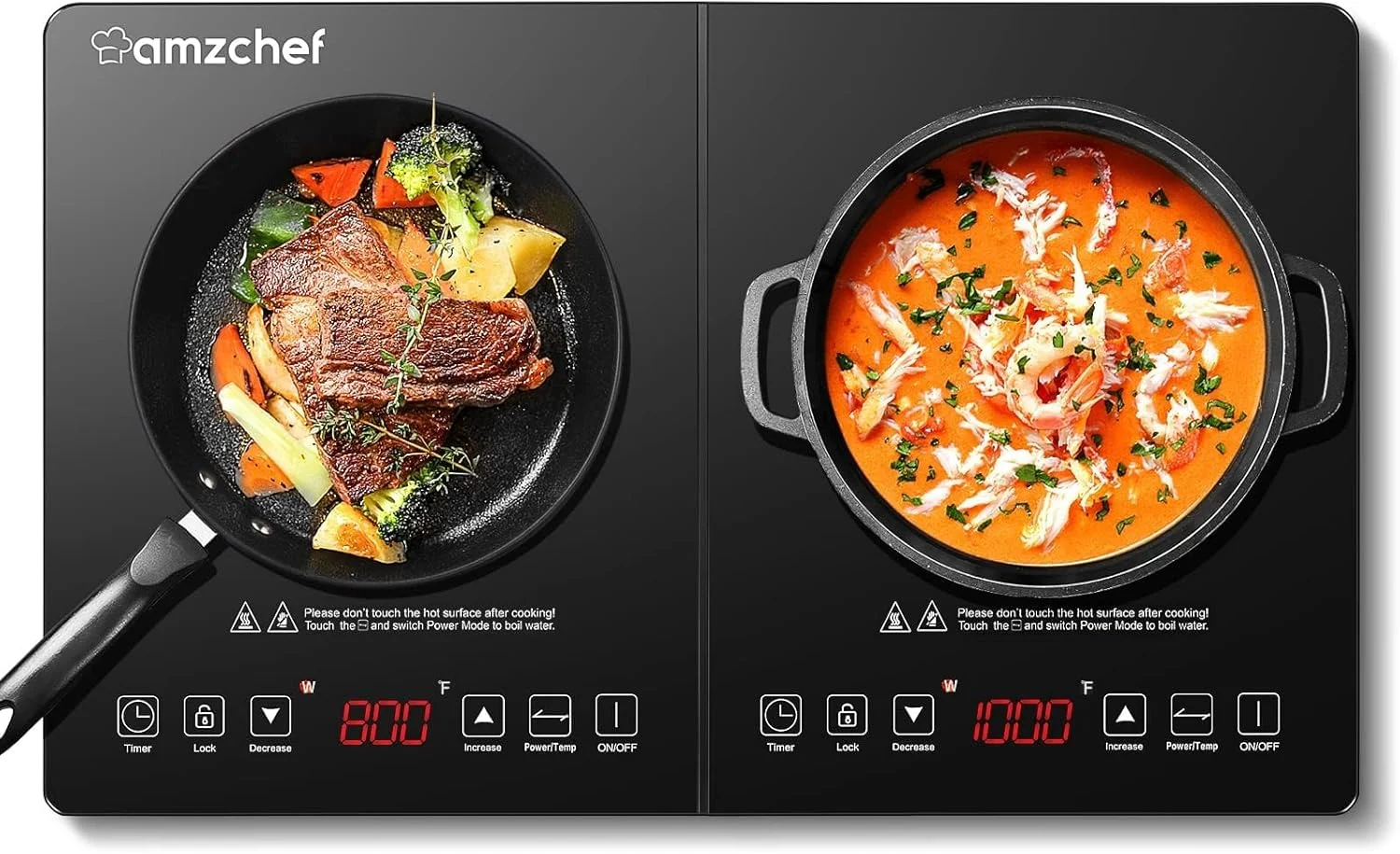 Favorite things amzchef induction stove top - my wild holm - off grid wilderness living on a private island