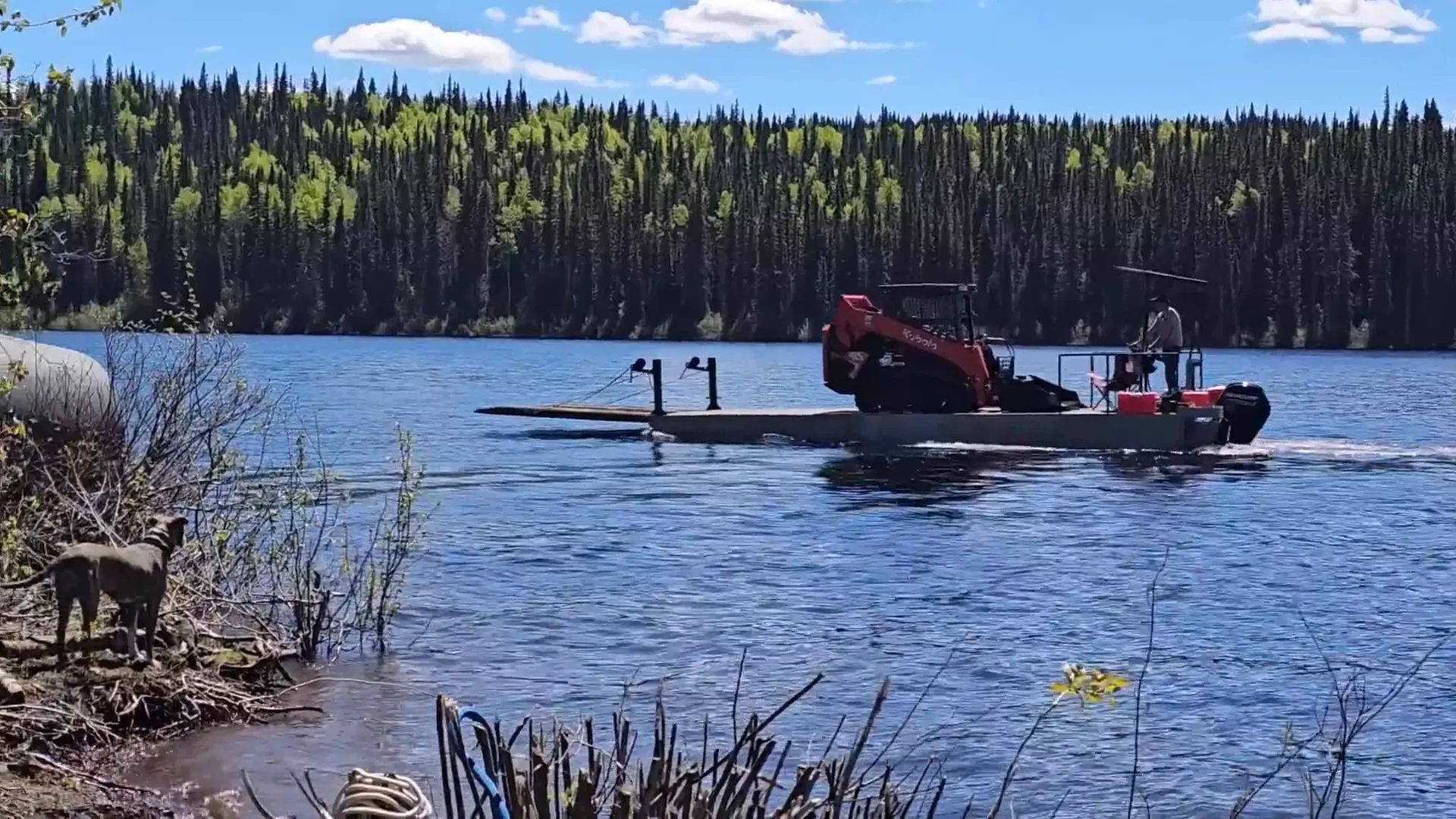 Off grid equipment - barging supplies
