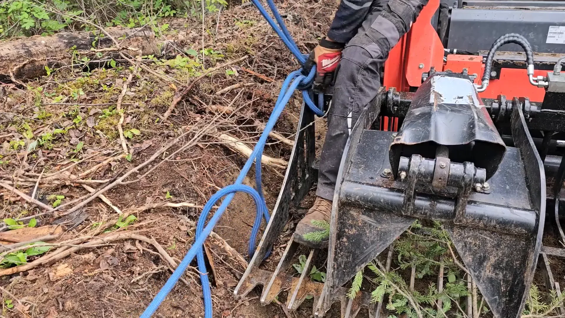 Cabin build site prep - i should have learned...