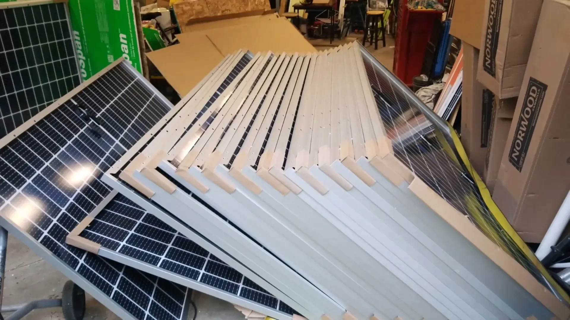 Moving Solar Panels to Our Island Homestead | S2 EP7 1 Moving solar panels with ryan and melodi
