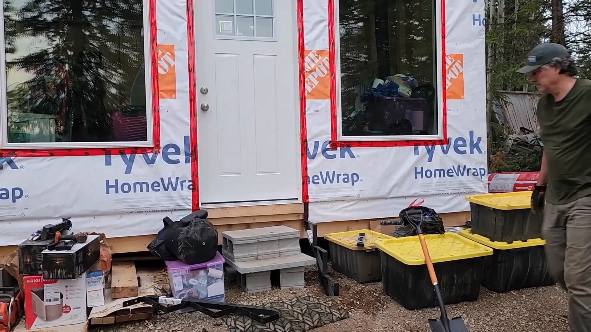Moving Solar Panels to Our Island Homestead | S2 EP7 8 Productive day at the cabin
