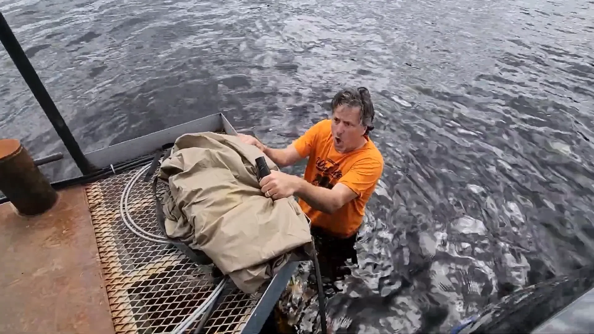 Couple stranded on island - oh the pain of it all...