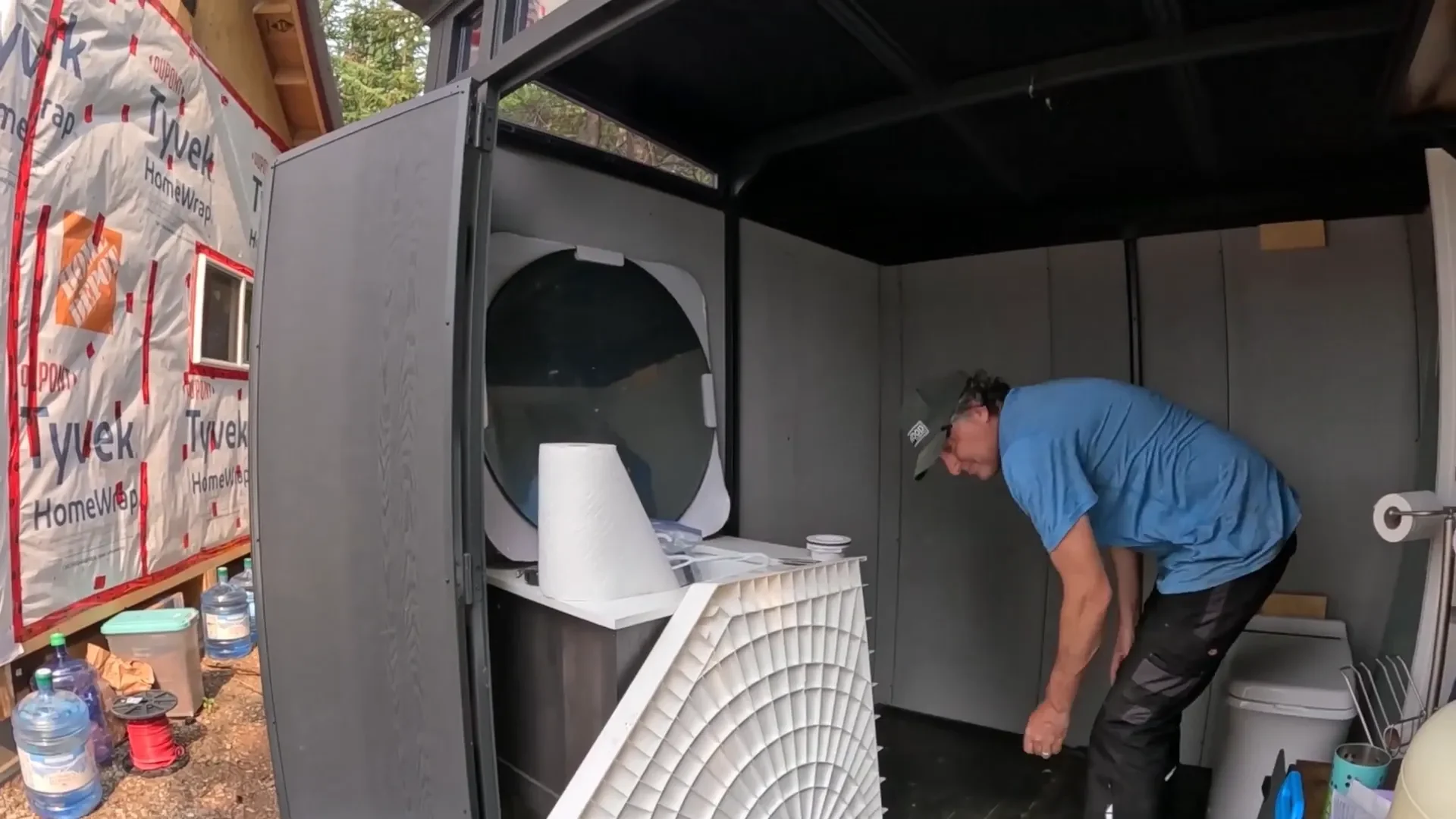 Building an Off Grid Bathroom - Tool Shed Makeover | S2 Ep9 1 Building off grid bathroom - ablutions? What are ablutions?