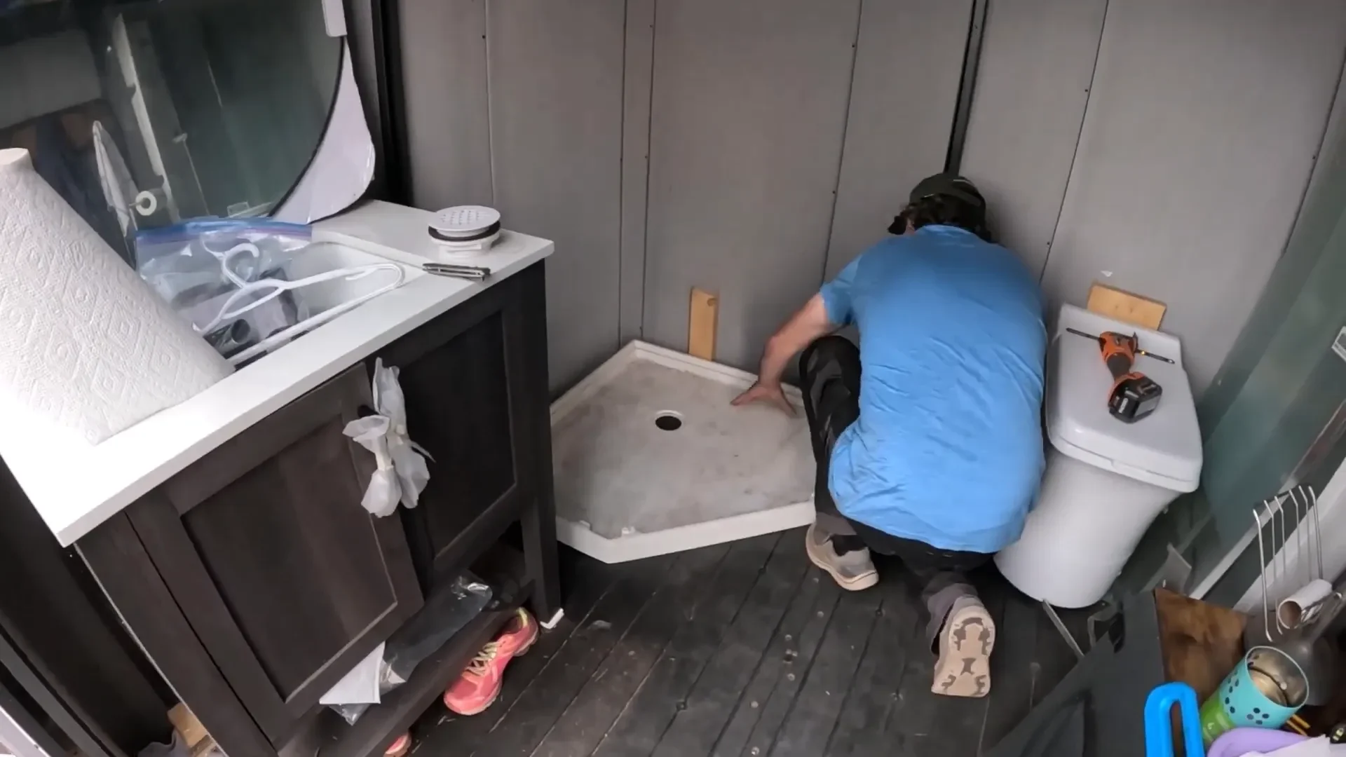 Building an Off Grid Bathroom - Tool Shed Makeover | S2 Ep9 2 Building off grid bathroom - the plan
