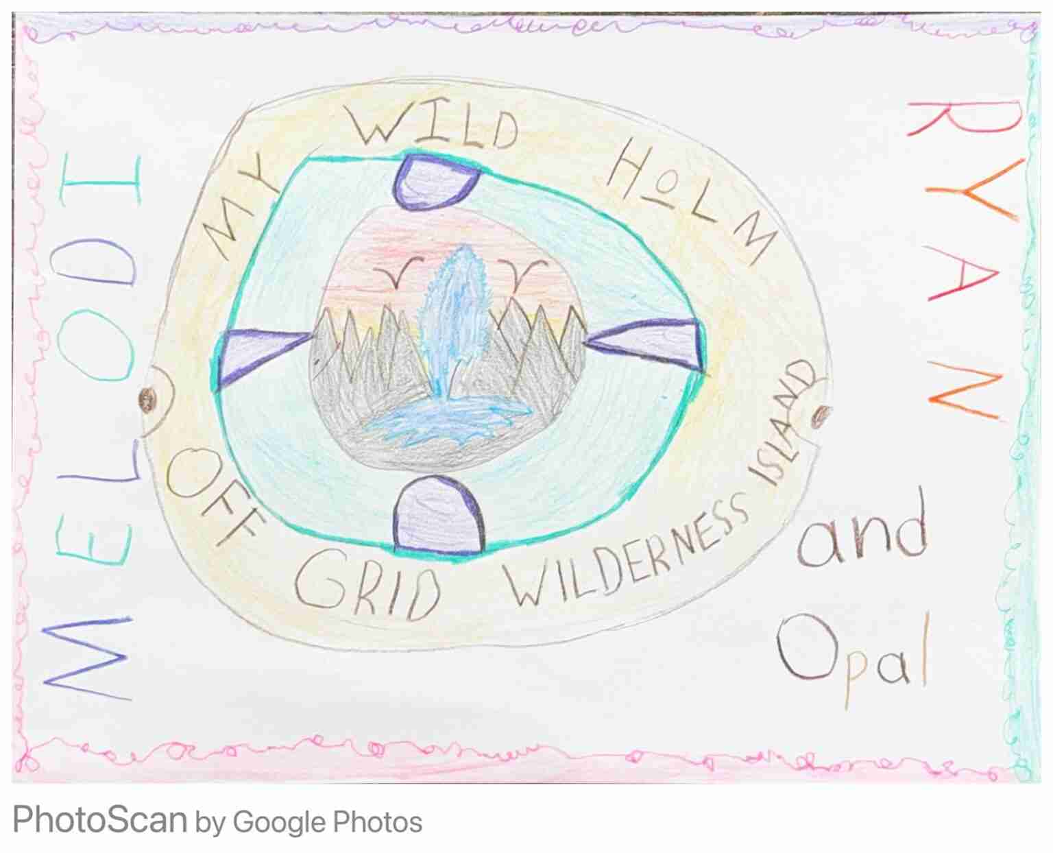 My wild holm - flag design entry 2