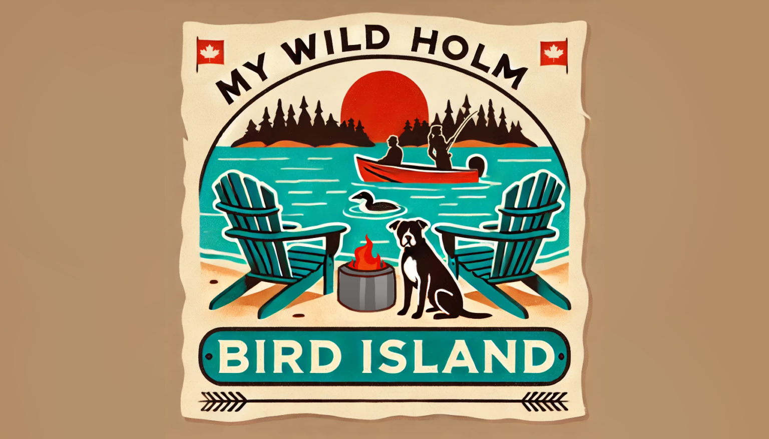 My wild holm - flag design entry 5