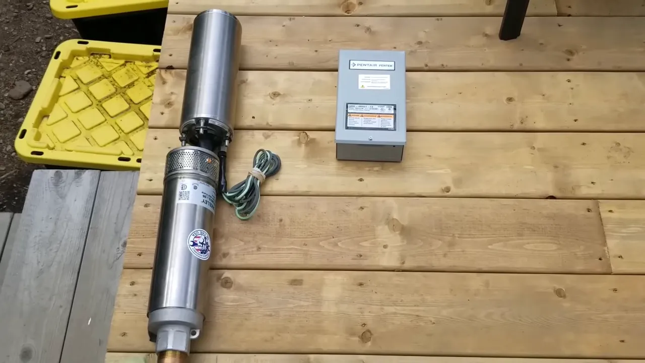 Off grid life: how we built our safe water system on our remote island - control box and motor layout
