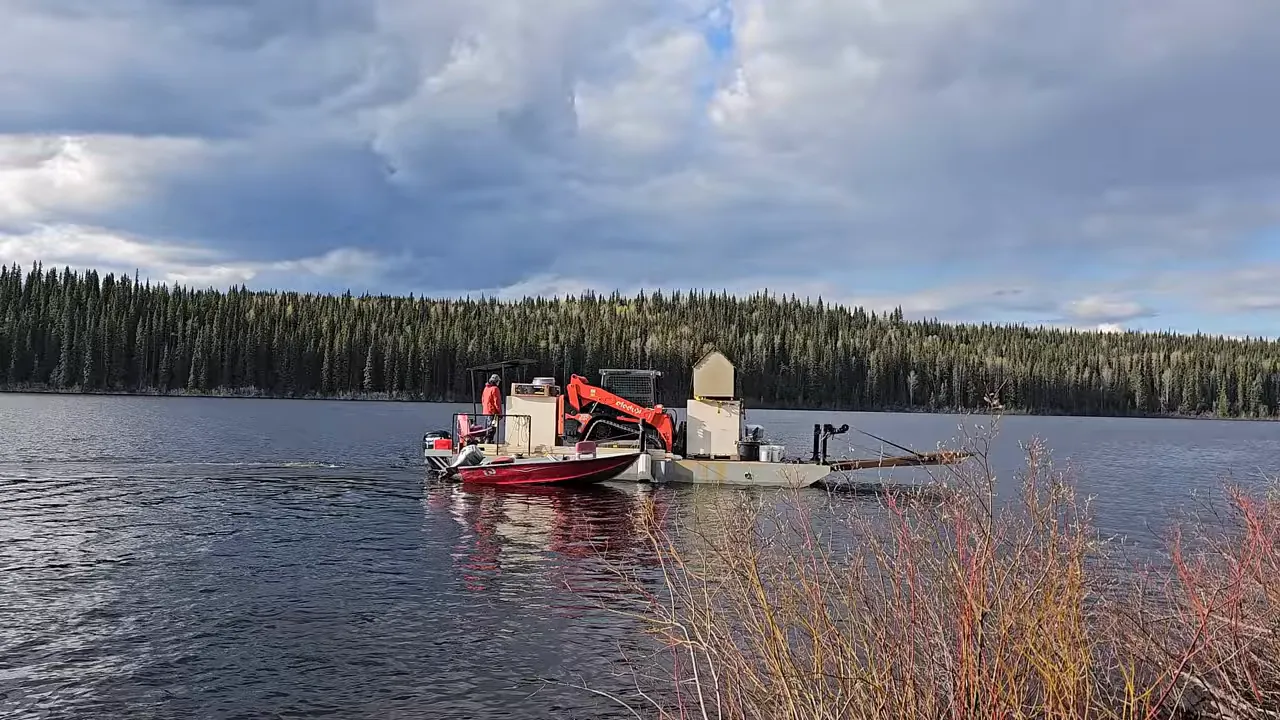 Off grid life: wilderness island history revealed — as told by one of its first children s4 ep2 - loading for the ferry with tarped trailer and propane tanks