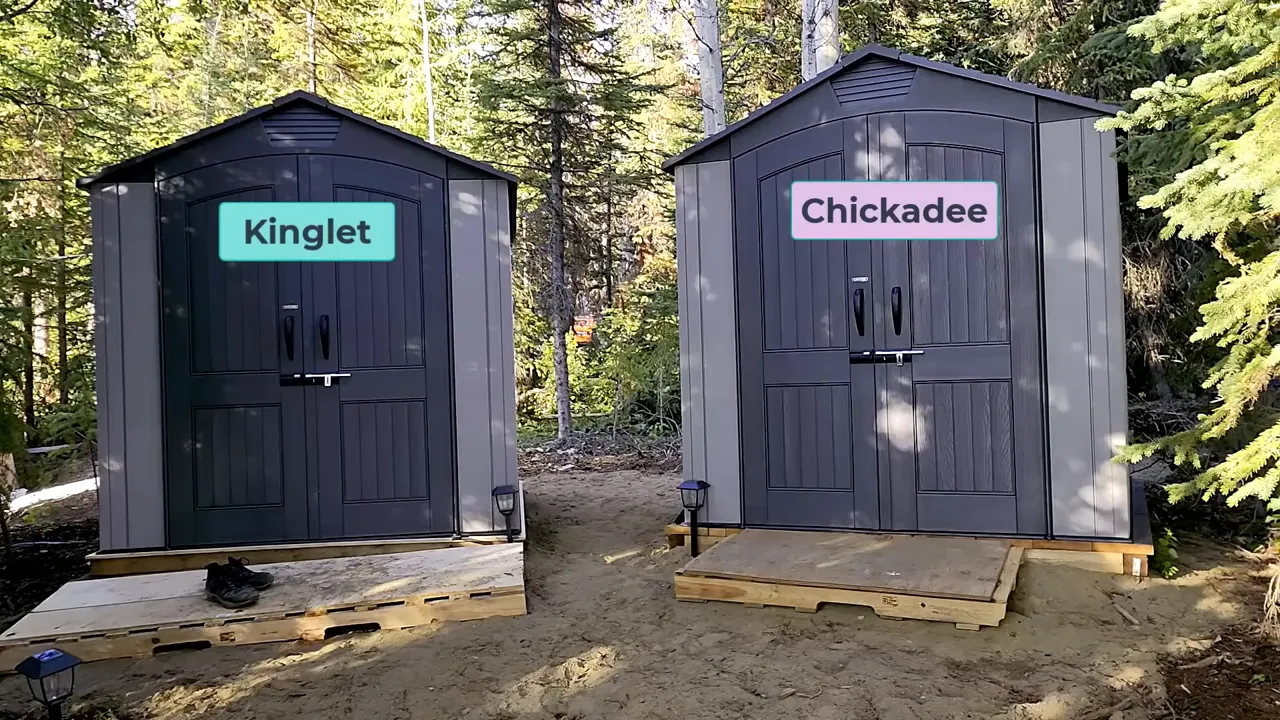 We are building a new life on a remote wilderness island – this is what's happening! – s3 ep27 - night lights along the island path and sheds