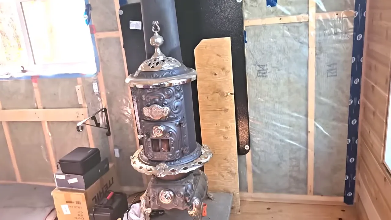 Would you move to a remote island? - this is our story! - removing the wood stove to make a stone hearth