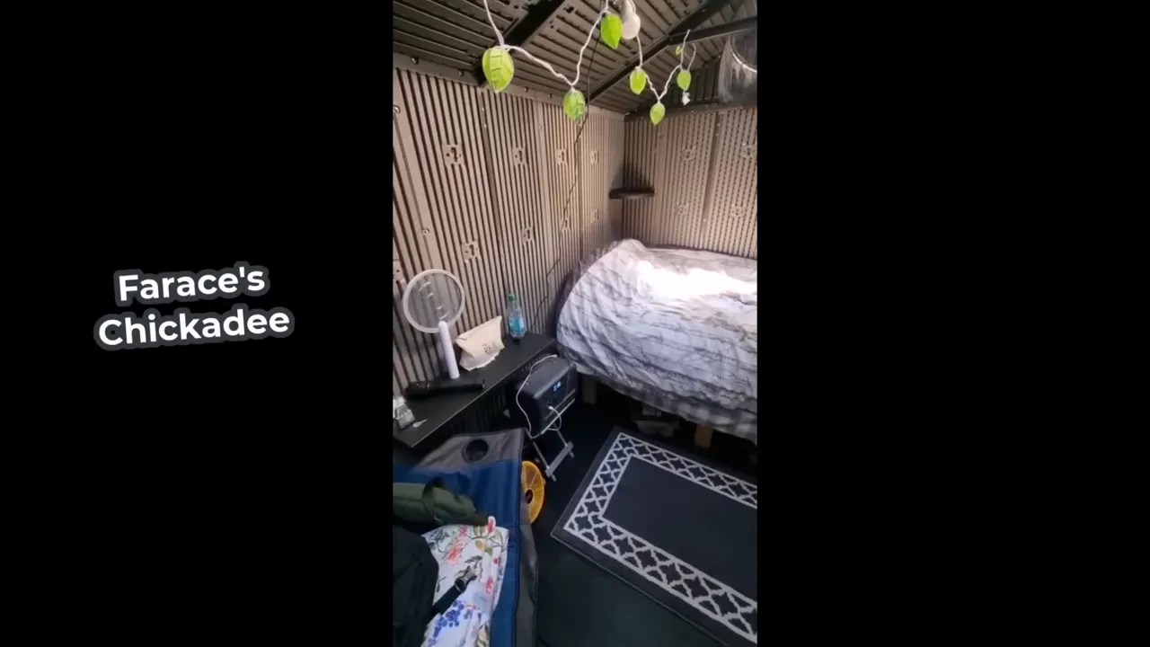 Would you move to a remote island? - this is our story! - my wild holm s3 ep28 - interior of farace's chickadee with laptop shelf