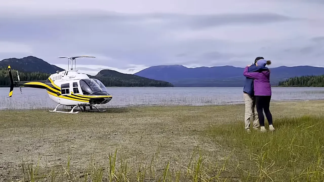 Helicopter medevac rescue: wife left alone on a remote island – my wild holm s3 ep32 - tim hortons paper bag and supplies