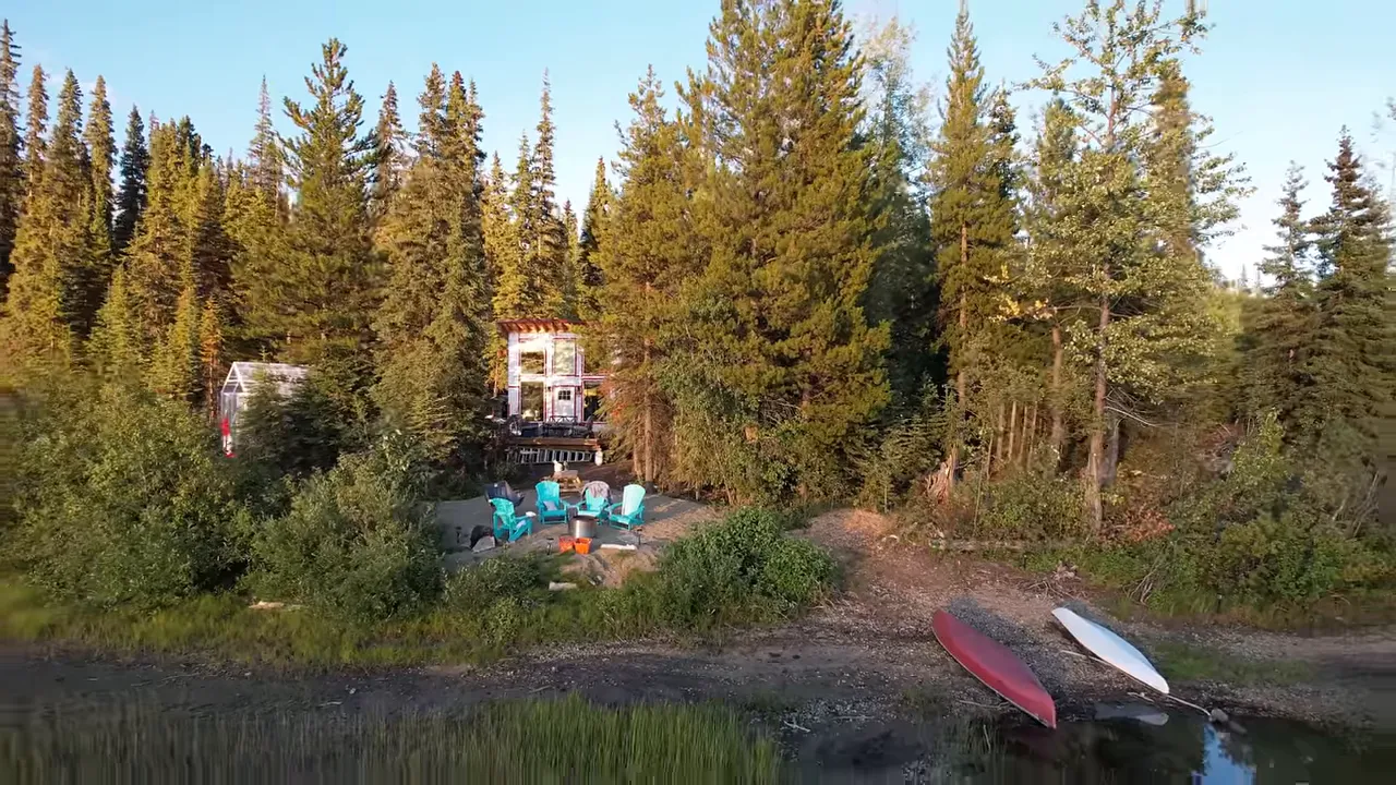 Remote island homestead – a wild dream! Look how far we've come! – my wild holm s3 e29 - our tiny cabin and solar workshop platform