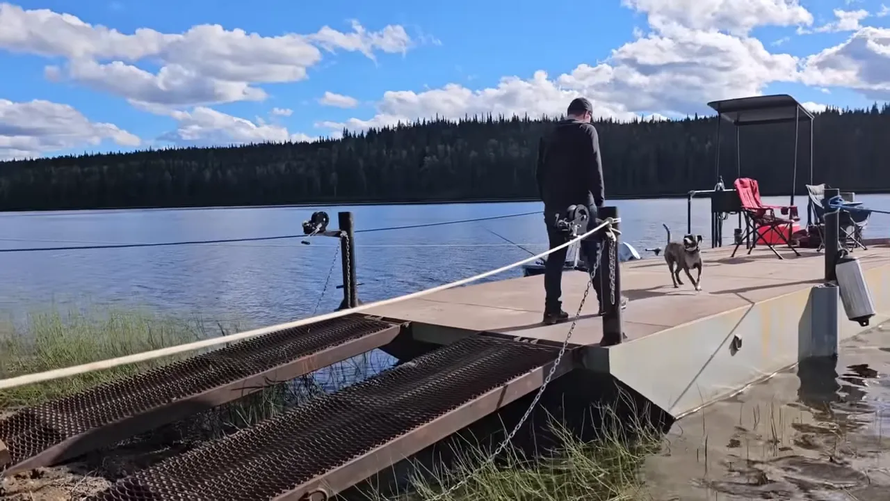 Remote island homestead – a wild dream! Look how far we've come! – my wild holm s3 e29 - barge floating at sunset