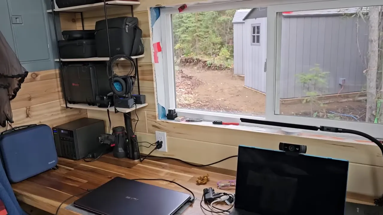 Off Grid Island Life After the Accident: Bonfire Cleanup, Winter-Proofing Solar –My Wild Holm S3Ep33 6 Off grid island life after the accident - melodi's organized media center for editing and planning