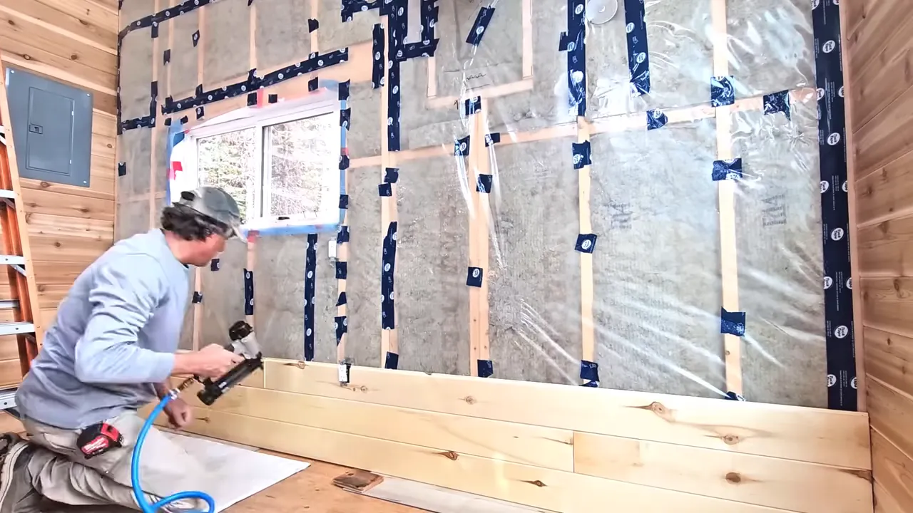 Would you move to a remote island? - this is our story! - first white poplar boards being installed